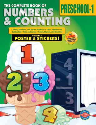 The Complete Book of Numbers & Counting, Grades Preschool - 1 - American Education Publishing (Compiled by)