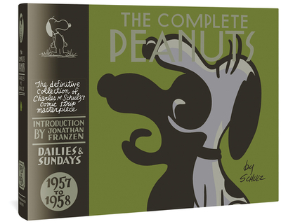 The Complete Peanuts 1957-1958: Vol. 4 Hardcover Edition - Schulz, Charles M, and Franzen, Jonathan (Introduction by), and Seth (Cover design by)