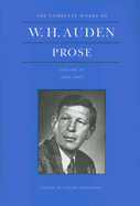The Complete Works of W. H. Auden: Prose, Volume III: 1949-1955