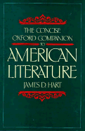 The Concise Oxford Companion to American Literature - Hart, James D (Editor)