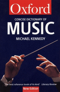 The Concise Oxford Dictionary of Music