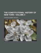 The Constitutional History of New York (Volume 4)