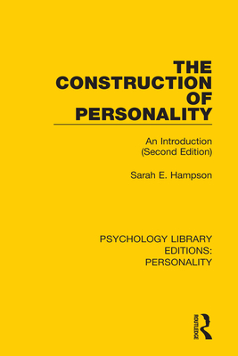 The Construction of Personality: An Introduction (Second Edition) - Hampson, Sarah E