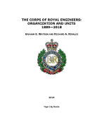 The Corps of Royal Engineers: Organization and Units 1889