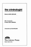 The Criminologist - Morland, Nigel (Editor)