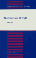 The Criterion of Truth - Doty, Ralph