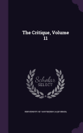 The Critique, Volume 11