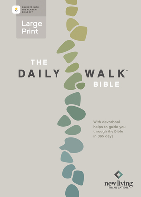 The Daily Walk Bible Large Print NLT (Softcover, Filament Enabled) - Tyndale