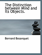 The Distinction Between Mind and Its Objects