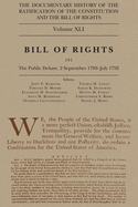 The Documentary History of the Ratification of the Constitution and the Bill of Rights, Volume 41: Bill of Rights, No. 5 Volume 41