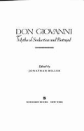 The Don Giovanni Book - Miller, Jonathan, Sir (Editor)