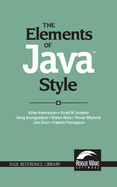 The Elements of JavaTM Style