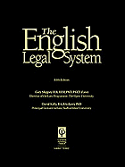 The English Legal System 5/E
