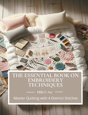 The Essential Book on Embroidery Techniques: Master Quilting with 4 Distinct Stitches - Ari, Hibi U