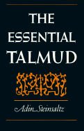 The Essential Talmud - Steinsaltz, Adin, Rabbi