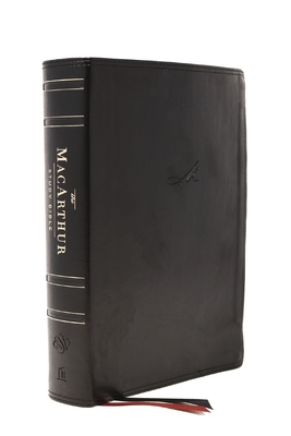 The Esv, MacArthur Study Bible, 2nd Edition, Leathersoft, Black, Thumb Indexed: Unleashing God's Truth One Verse at a Time - MacArthur, John F (Editor), and Thomas Nelson