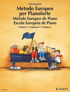 The European Piano Method - Volume 1: Spanish/Portuguese/Italian