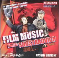 The Film Music of Dmitri Shostakovich, Vol. 1 - Jennifer Galloway (oboe); Mark Jordan (e flat clarinet); Peter Dixon (cello); Sheffield Philharmonic Chorus (choir, chorus);...