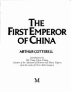 The First Emperor of China