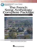 The French Song Anthology Complete Package - Low Voice Book/Pronunciation Guide/Accompaniment Audio Online