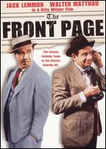 The Front Page - Billy Wilder