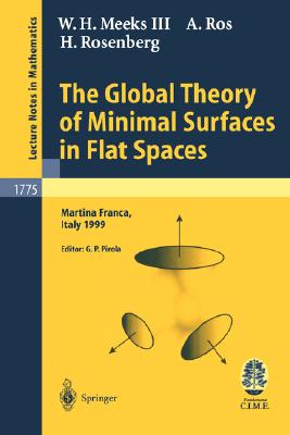 The Global Theory of Minimal Surfaces in Flat Spaces: Lectures Given at the 2nd Session of the Centro Internazionale Matematico Estivo (C.I.M.E.) Held in Martina Franca, Italy, June 7-14, 1999 - Meeks, W H III, and Pirola, Gian P (Editor), and Ros, A