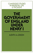 The Government of England Under Henry I
