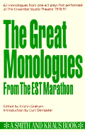 The Great Monologues from the Est Marathon - Graham, Kristin (Editor)