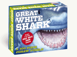 The Great White Shark 500-Piece Jigsaw Puzzle & Book: A 500-Piece Family Jigsaw Puzzle Featuring the Shark Handbook