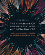 The Handbook of Research Synthesis and Meta-Analysis