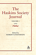 The Haskins Society Journal Studies in Medieval History: Volume 1