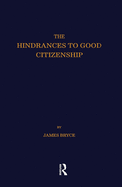 The Hindrances to Good Citizenship