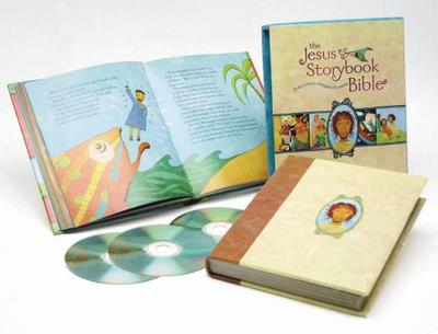 The Jesus Storybook Bible Deluxe Edition: With CDs - Lloyd-Jones, Sally, and Jago (Illustrator), and Suchet, David (Narrator)