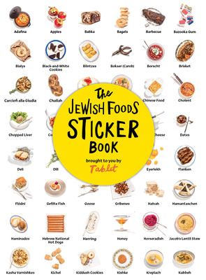 The Jewish Foods Sticker Book - Tablet
