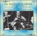 The Kolisch Quartet plays Schubert Quartets - Kolisch Quartet