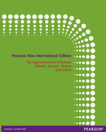 The Legal Environment of Business: Pearson New International Edition
