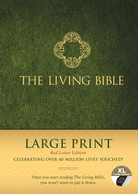 The Living Bible Large Print Red Letter Edition - Tyndale (Creator)