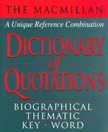 The MacMillan Dictionary of Quotations - Book Sales, Inc.