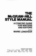 The McGraw-Hill Style Manual: A Concise Guide for Writers and Editors