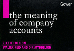 The Meaning of Company Accounts - Reid, Walter