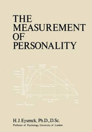 The Measurement of Personality - Eysenck, Michael (Editor)