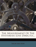 The Measurement of the Hysteresis Loss Directly