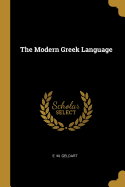 The Modern Greek Language