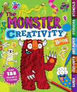 The Monster Creativity Book: Games, Cut-Outs, Art Paper, Stickers, and Stencils