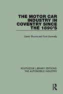 The motor car industry in Coventry since the 1890s