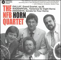 The NFB Horn Quartet - Luanne Warner (percussion); NFB Horn Quartet (brass ensemble)