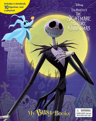 The Nightmare Before Christmas: My Busy Books: With Storybook, 10 Figurines and a Playmat - Publishing, Phidal