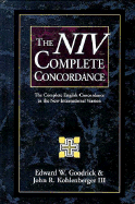 The NIV Complete Concordance: The Complete English Concordance to the New International Version - Goodrick, Ed, and Goodrick, Edward W