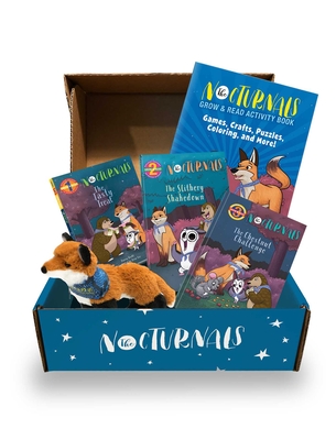 The Nocturnals Grow & Read Activity Box: Early Readers, Plush Toy, and Activity Book - Level 1-3 - Hecht, Tracey, and Yee, Josie (Illustrator)