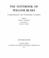 The Notebook of William Blake: A Photographic and Typographic Facsimile